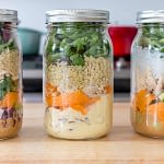 Mason Jar Salad with Hen Three Methods