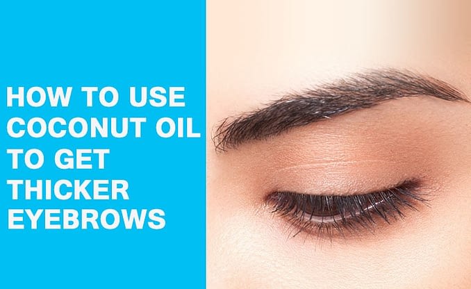 Coconut Oil For Eyebrows Wp