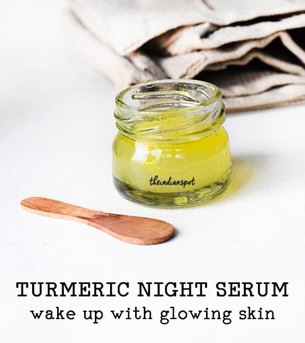 Diy Turmeric Night Serum To Wake Up With Glowing Clear Skin