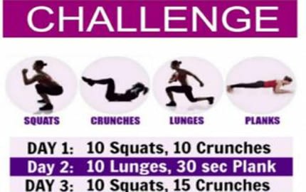 Butt And Abs Workout Challenge