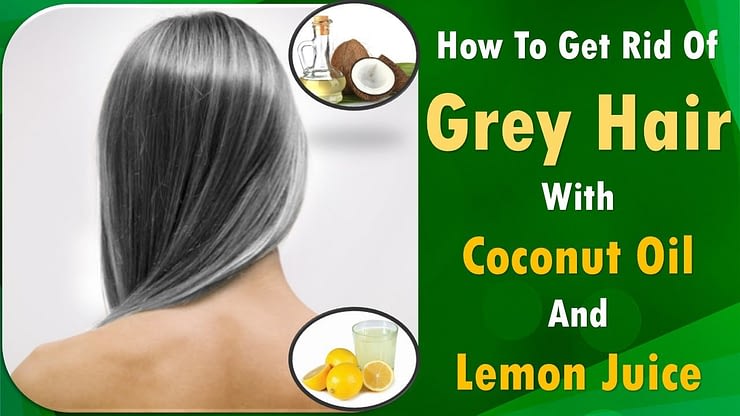 Coconut Oil For Grey Hair