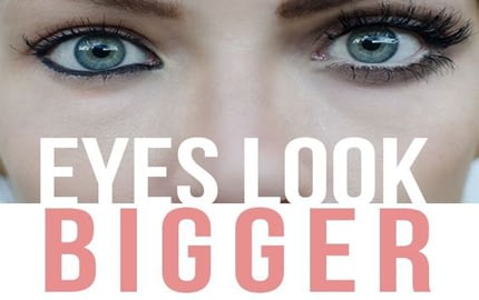 Make Small Eyes Appear Bigger